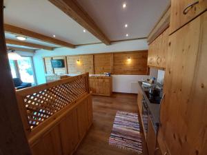 Kuchyňa alebo kuchynka v ubytovaní Appartement Gipfelsturm