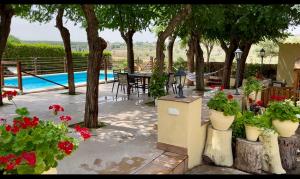 The swimming pool at or close to Casa rural La Quinta De Lara