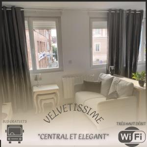 Χώρος καθιστικού στο Velvetissime