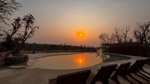 Amanecer o atardecer desde el albergue o alrededores