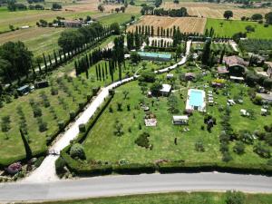 A garden outside Tenuta San Masseo - boutique farm resort & SPA