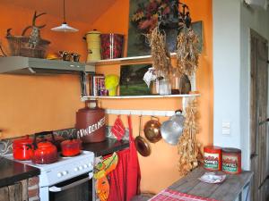 Kuchyň nebo kuchyňský kout v ubytování Holiday Home Stilleven