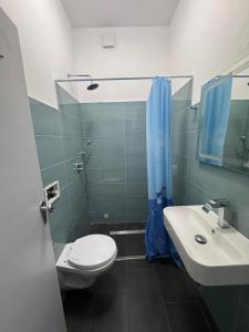 Koupelna v ubytování Hotel MDP