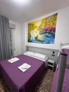 Postel nebo postele na pokoji v ubytování Hotel MDP