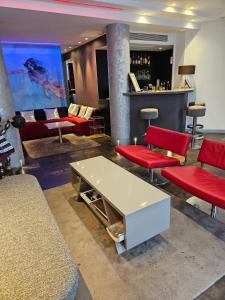 Posezení v ubytování ATN Hôtel