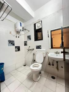 Koupelna v ubytování Hotel Vasundhara Grand - Vasundhara