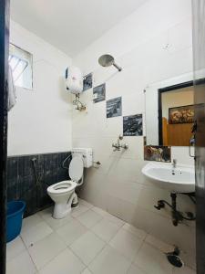 Koupelna v ubytování Hotel Vasundhara Grand - Vasundhara