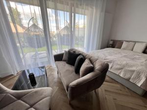 Χώρος καθιστικού στο NOHO Loft