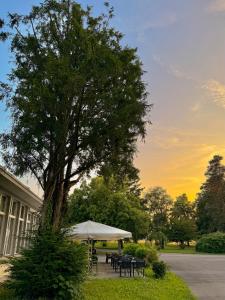 Zahrada ubytování Bata Club Haus