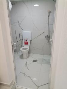 Koupelna v ubytování Rooms Kirovi - Star Dojran