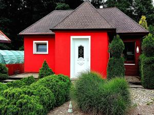 Vonkajšia záhrada v ubytovaní holiday home in Nowe Warpno