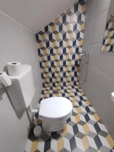 Koupelna v ubytování Apartmani Hub