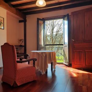 Ruang duduk di La Casina del Pintor