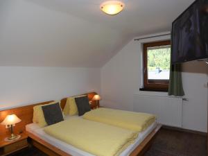 Posteľ alebo postele v izbe v ubytovaní Flat in Krimml with a balcony