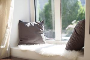 Część wypoczynkowa w obiekcie Vienna City Apartment Kempelengasse