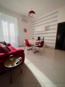 Χώρος καθιστικού στο Geas Apartment