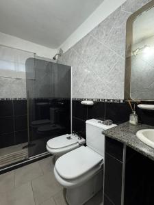 Koupelna v ubytování Casa Paz