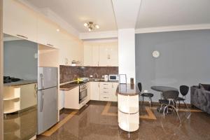 Η κουζίνα ή μικρή κουζίνα στο Modern apartment for rent in Buzand Street BU944