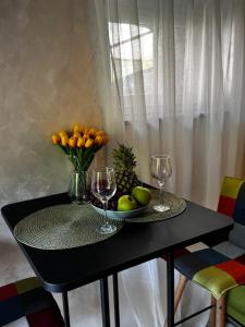 Nápoje v ubytování Studio apartman Boogie
