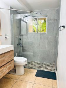 Ένα μπάνιο στο Luxury Waterfront Villa Jamaica