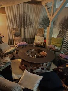 Posezení v ubytování Hotel Teltta