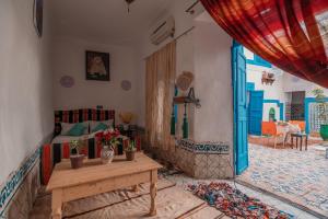 Ruang duduk di Riad Dar Medina Land