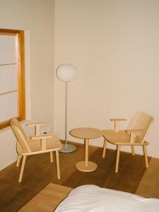 Posezení v ubytování YALDA apartment