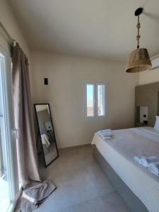 Posteľ alebo postele v izbe v ubytovaní Thermyes Villas 3 with private pool