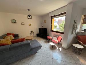 Posezení v ubytování Stras' home