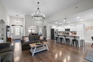 a living room with a couch and a table at The Clubhouse 2296 Colston Dr in Clarksville