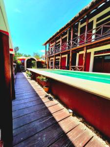 Biliár nebo kulečník v ubytování Holbox Isla Bonita