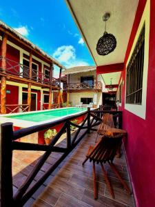 Bazén v ubytování Holbox Isla Bonita nebo v jeho okolí