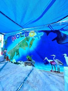 Bazén v ubytování Holbox Isla Bonita nebo v jeho okolí