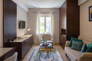 Heritage Hotel Park Hvarにあるテレビまたはエンターテインメントセンター
