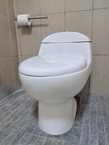 Koupelna v ubytování Lonthar B&B