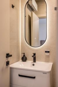 Ένα μπάνιο στο Guesthouse Rooms Split