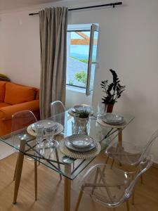 Khu vực ghế ngồi tại The Blue Cottage