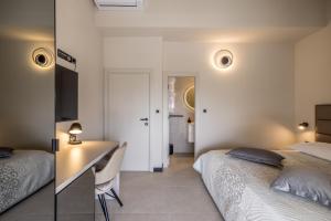 Ένα ή περισσότερα κρεβάτια σε δωμάτιο στο Guesthouse Rooms Split