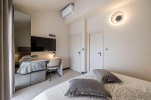 Ένα ή περισσότερα κρεβάτια σε δωμάτιο στο Guesthouse Rooms Split