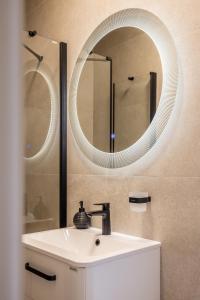 Ένα μπάνιο στο Guesthouse Rooms Split