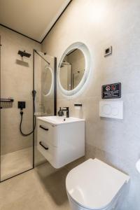Ένα μπάνιο στο Guesthouse Rooms Split