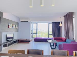 Posezení v ubytování Agrowth at Sky Suites
