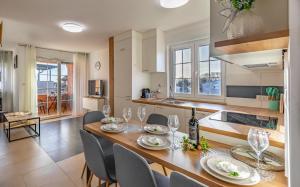 Køkken eller tekøkken på Apartment Verena