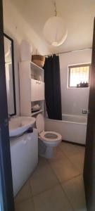Koupelna v ubytování Habitación privada y baño compartido