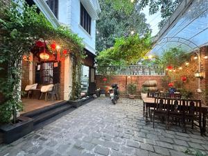 Restaurace v ubytování Q'Garden Homestay In Hue