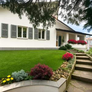 Zahrada ubytování B&B Villa Tersius