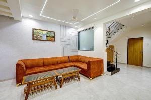 Posezení v ubytování The leaf resort Mahabaleshwar