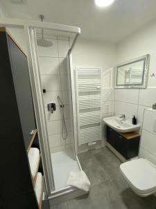 Koupelna v ubytování LivingSpace Messe Essen