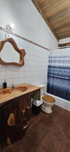 Koupelna v ubytování Paradise of Atitlan