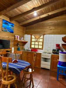 Kuchyň nebo kuchyňský kout v ubytování Paradise of Atitlan